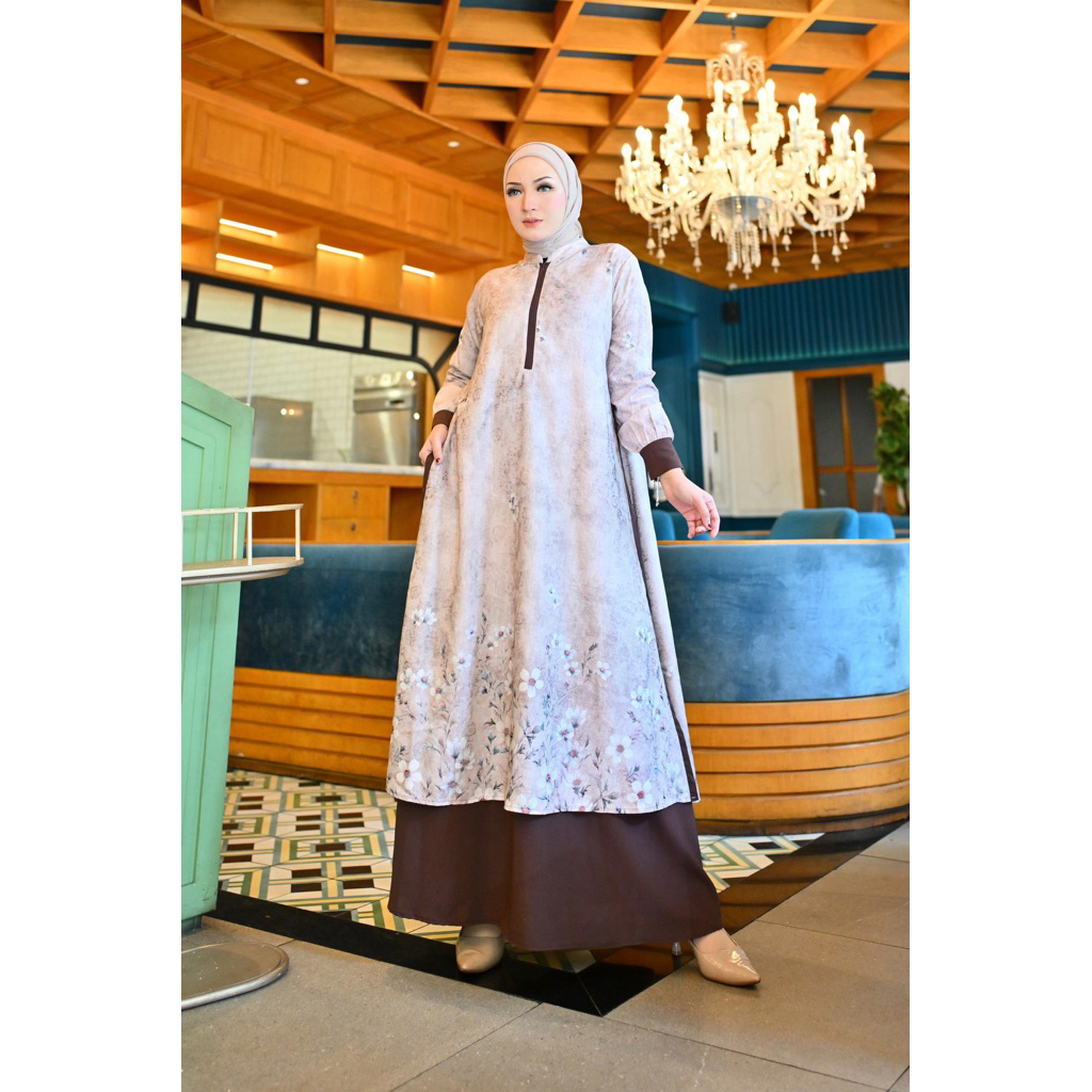 KAYYA DRESS//Gamis malaysia terbaru//gamis melayu terbaru//gamis fashion muslim//gamis modern terbar