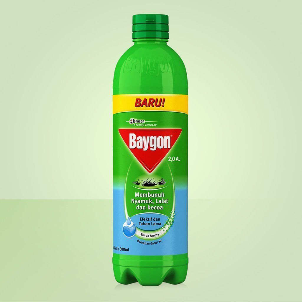 Baygon Liquid Spray Fragrance Free 600ml+120 ml