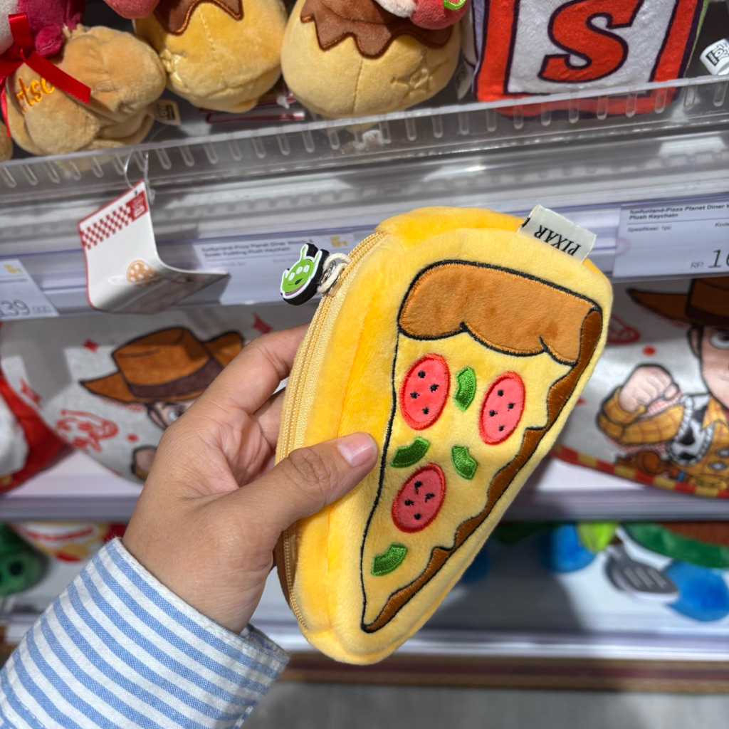 dompet plush purse pizza planet diner alien sausage oh some