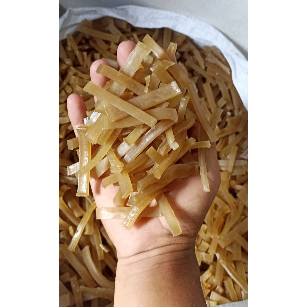 Kerupuk bawang tahu stik mentah, cocok untuk cemilan dan teman makan