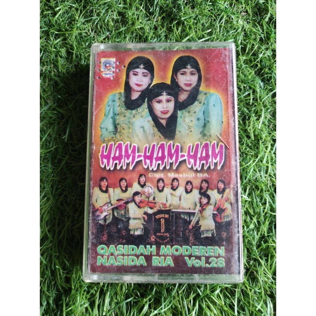kaset pita QASIDAH modern NASIDA RIA vol. 28 "ham-ham-ham"