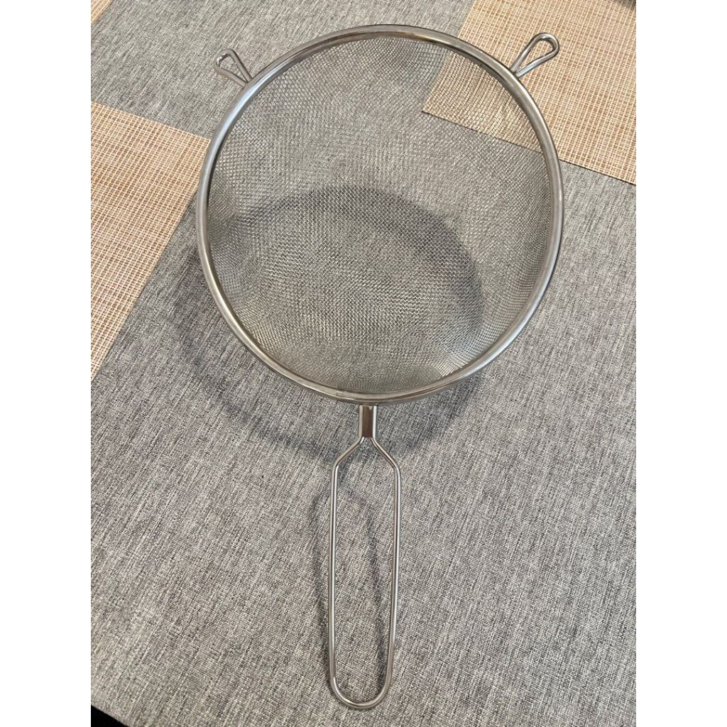 Saringan ayakan tepung peras santan mpasi anak IDEALISK Strainer, stainless steel, baja tahan karat,