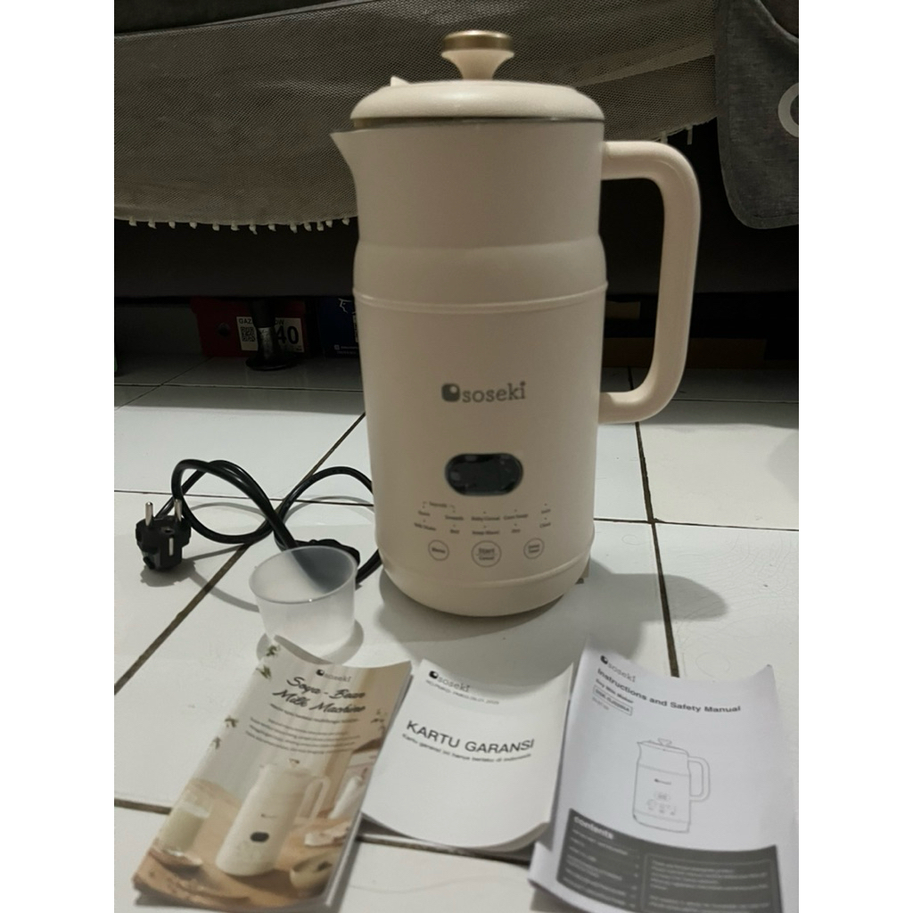 PRELOVED SOSEKI SOYMILK MAKER 1 LITER