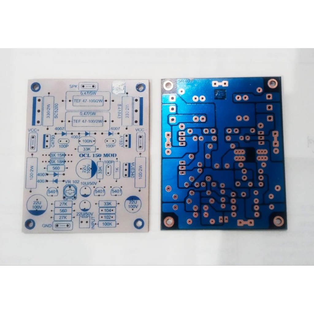 PCB OCL 150W Mono Modif By MELODYTA