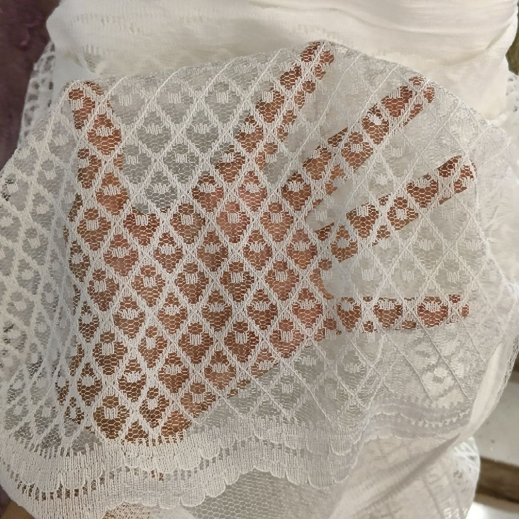 kain/bahan brokat tile - kain brokat tile motif - kain brokat katun - kain brokat korea ~ Harga/0,5m