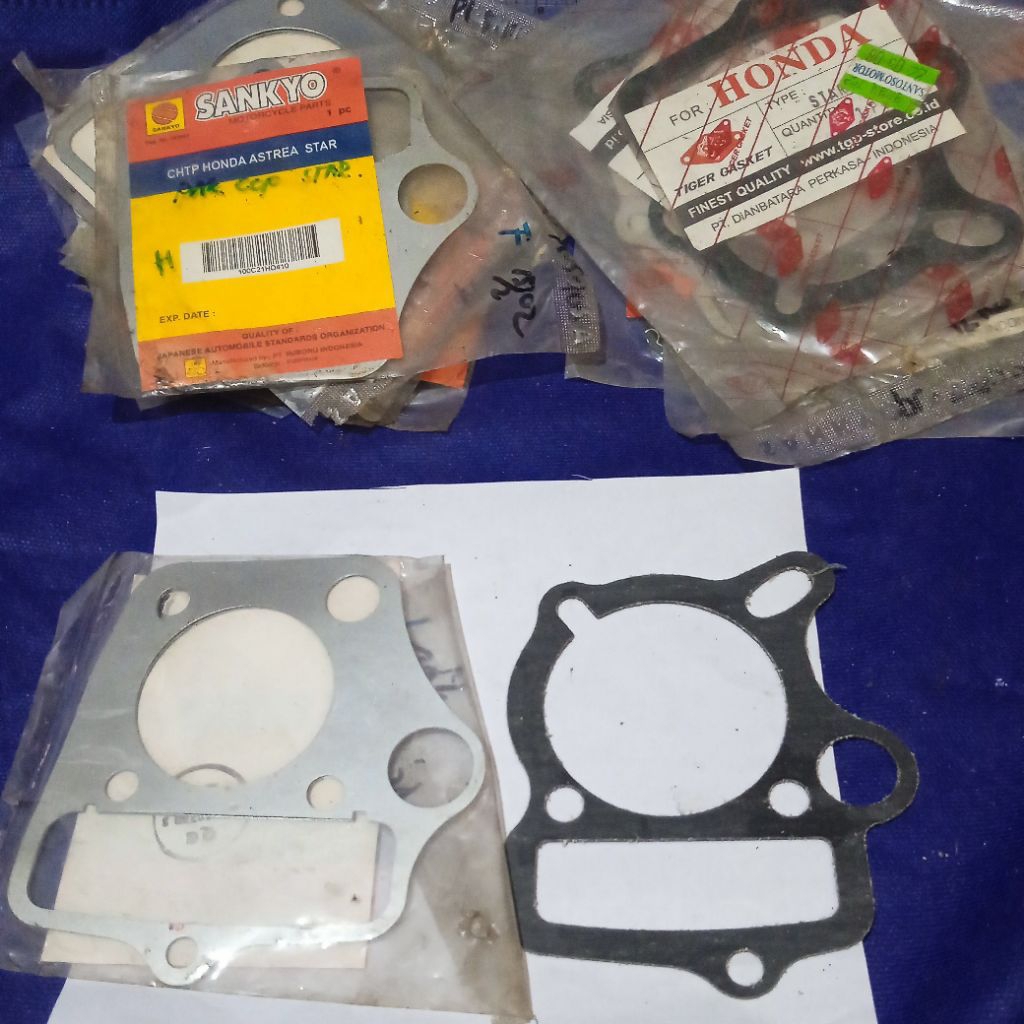 Gasket Packing pack blok kop blok chap Honda Astrea Star c700c800