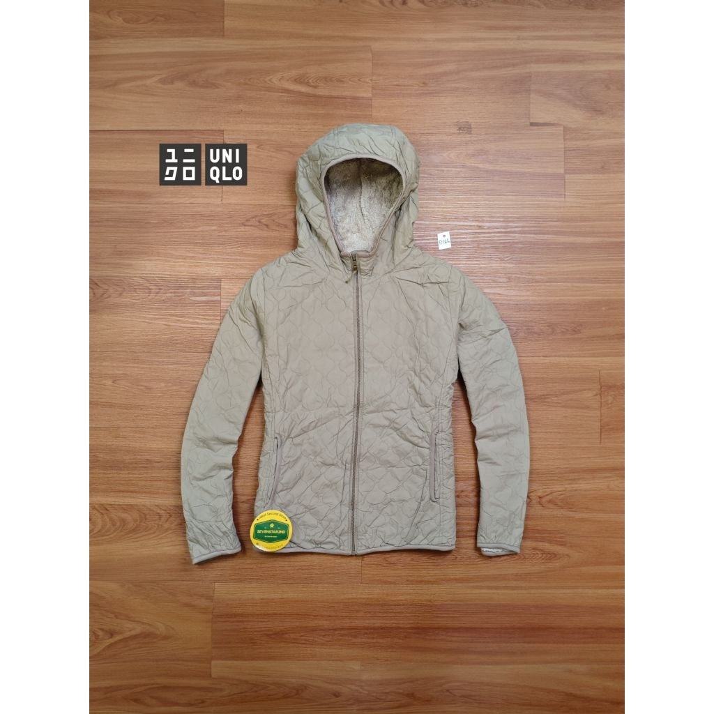 uniqlo Casual flanel sherpa jacket