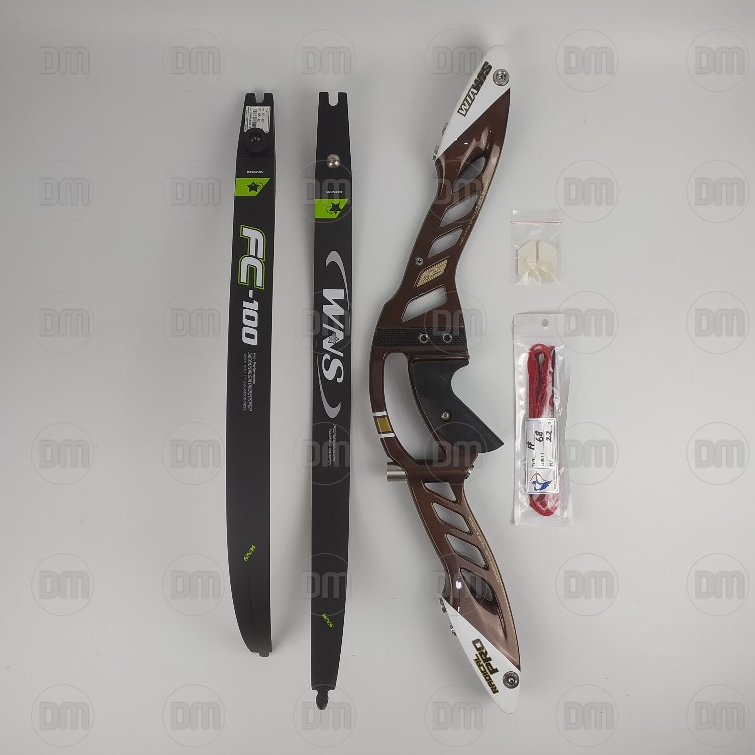 Bowset Recurve ILF (Wiawis Radical Pro, Wiawis WNS FC-100, Fast Flight, Hoyt) - Archery/ Panahan/