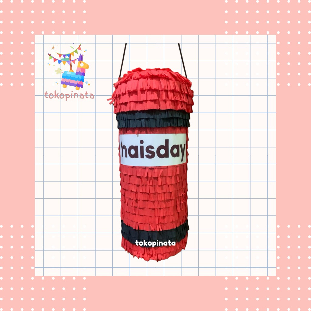 [tokopinata] Pinata Samsak Tinju / Pinata Bantalan Tinju / Pinata Tinju