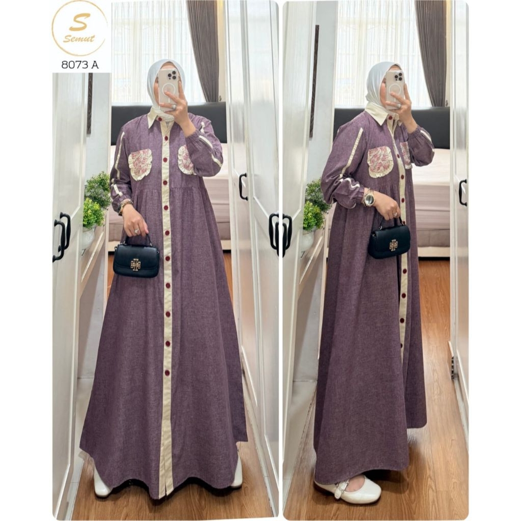 gamis syaina by  semut new motif
