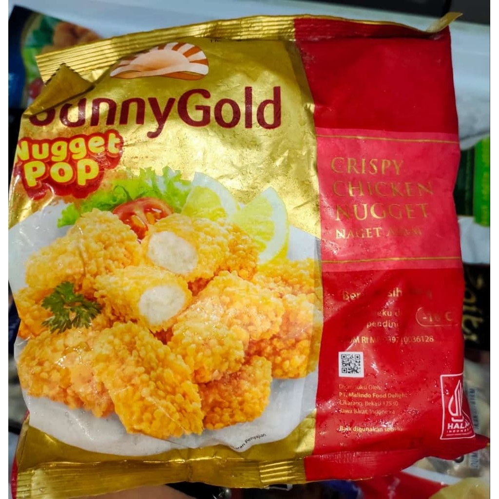 SUNNY GOLD NUGGET POP 440GR | CRISPY CHICKEN NUGGET | NAGET AYAM