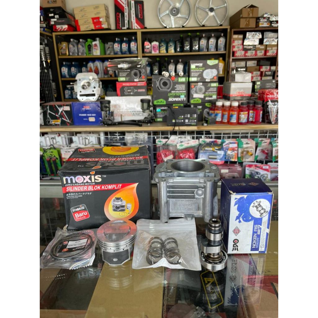 paket bore up mio 58.5 klep Standart