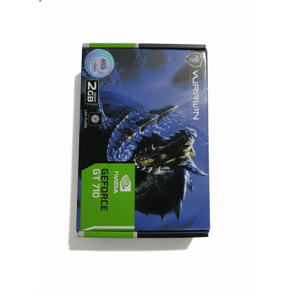 VGA Vurrion GeForce GT 710 2GB DDR3 - Bekas Fullset Mulus (Lengkap Bracket Low Profile + CD Driver)
