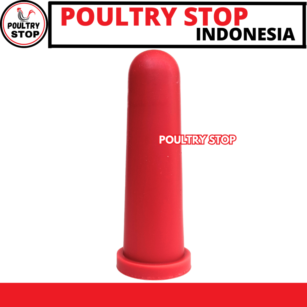 DOT SAPI PEDET MERAH MAROON - Dot Susu untuk Pedet Anak Sapi