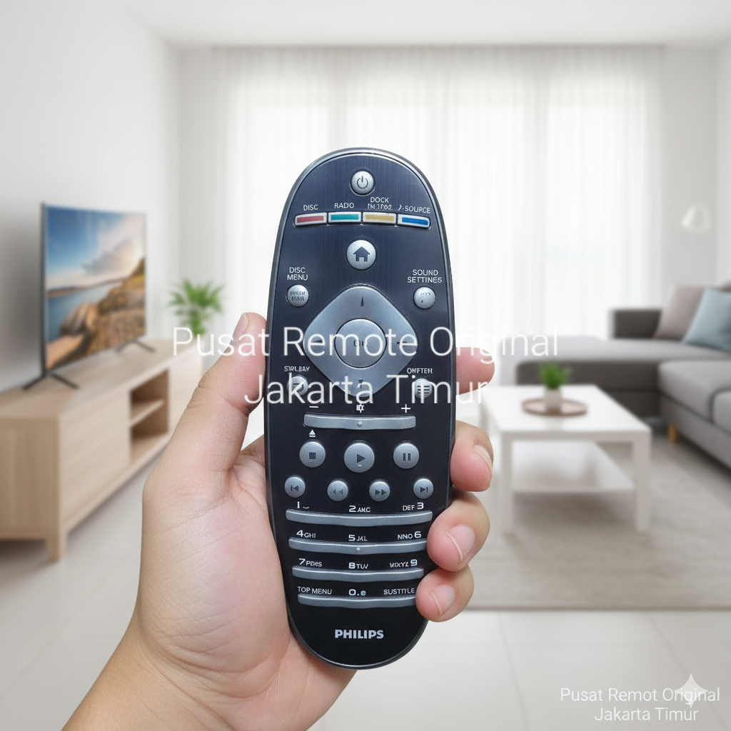 REMOTE REMOT DVD HOME THEATER PHILIPS LONJONG ORIGINAL ASLI