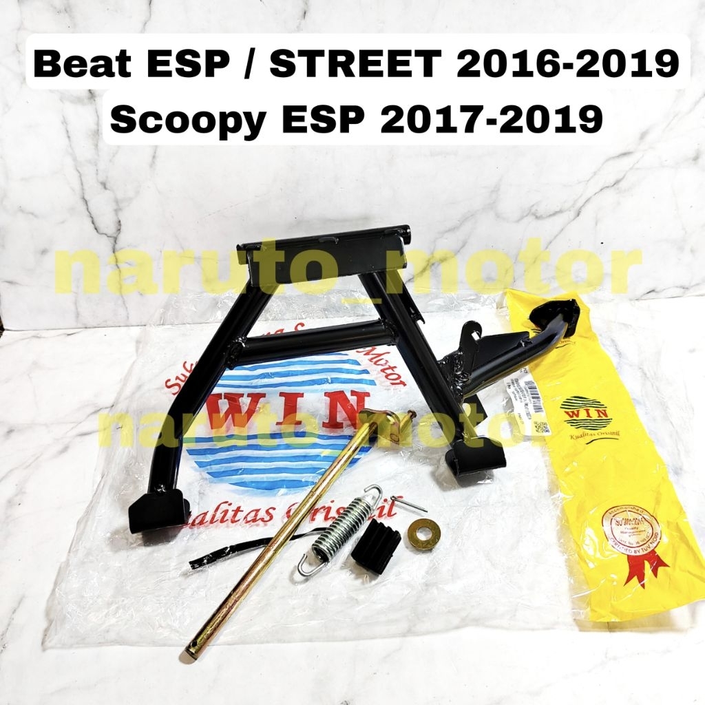 standar tengah 2 dua tinggi honda beat esp 2016-2019 beat street scoopy 2017 donat