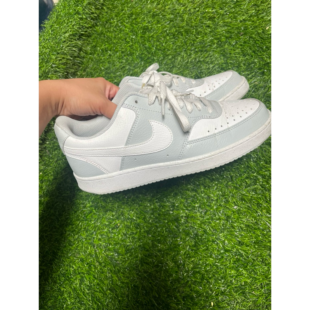 NIKE COURT LOW VISION GREY PLATINUM