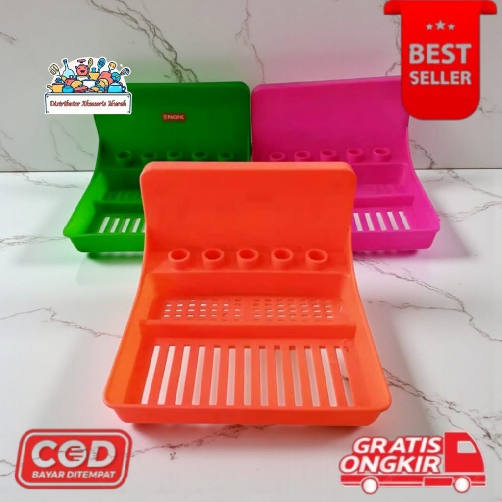 [DAM] Tempat Sabun dinding tempel Susun Wadah Sabun Kamar Mandi