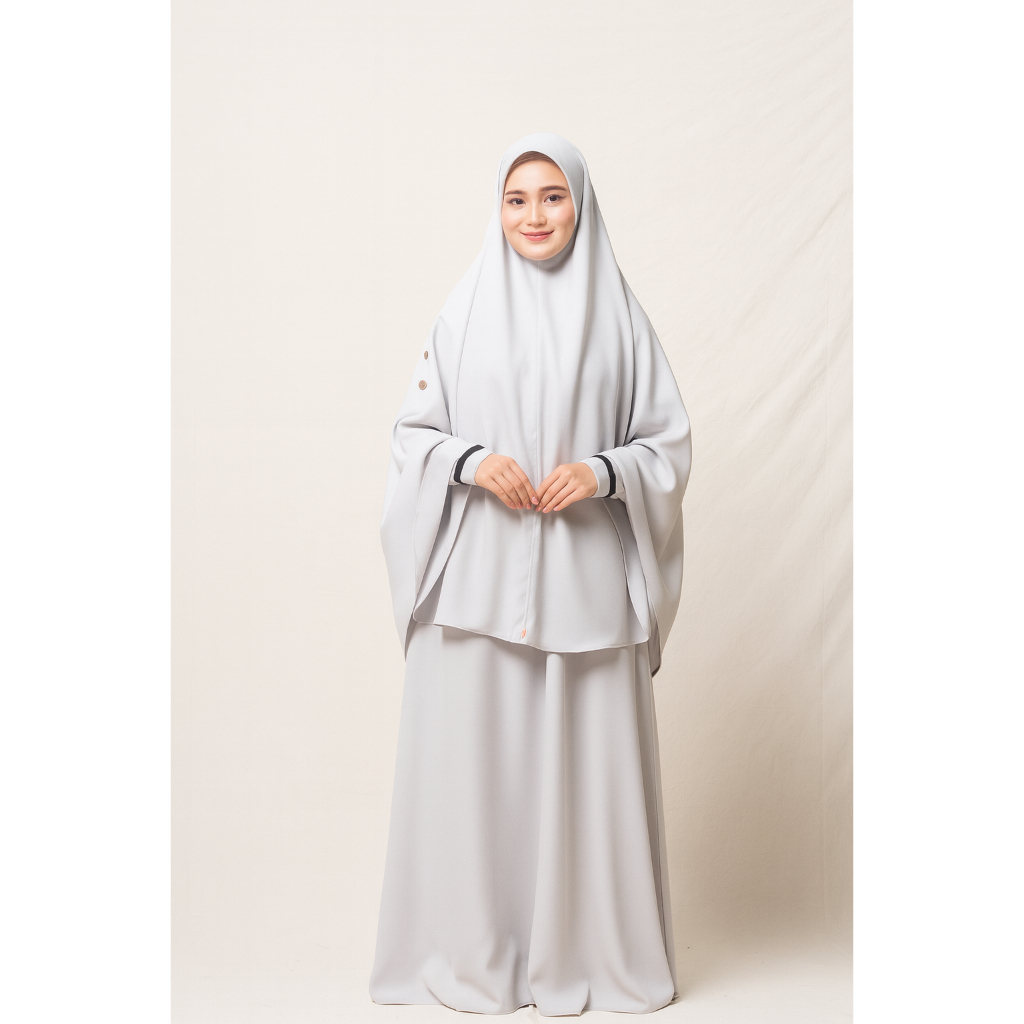 Elnoor Syari - Gamis Hameeda | Gamis Rompi