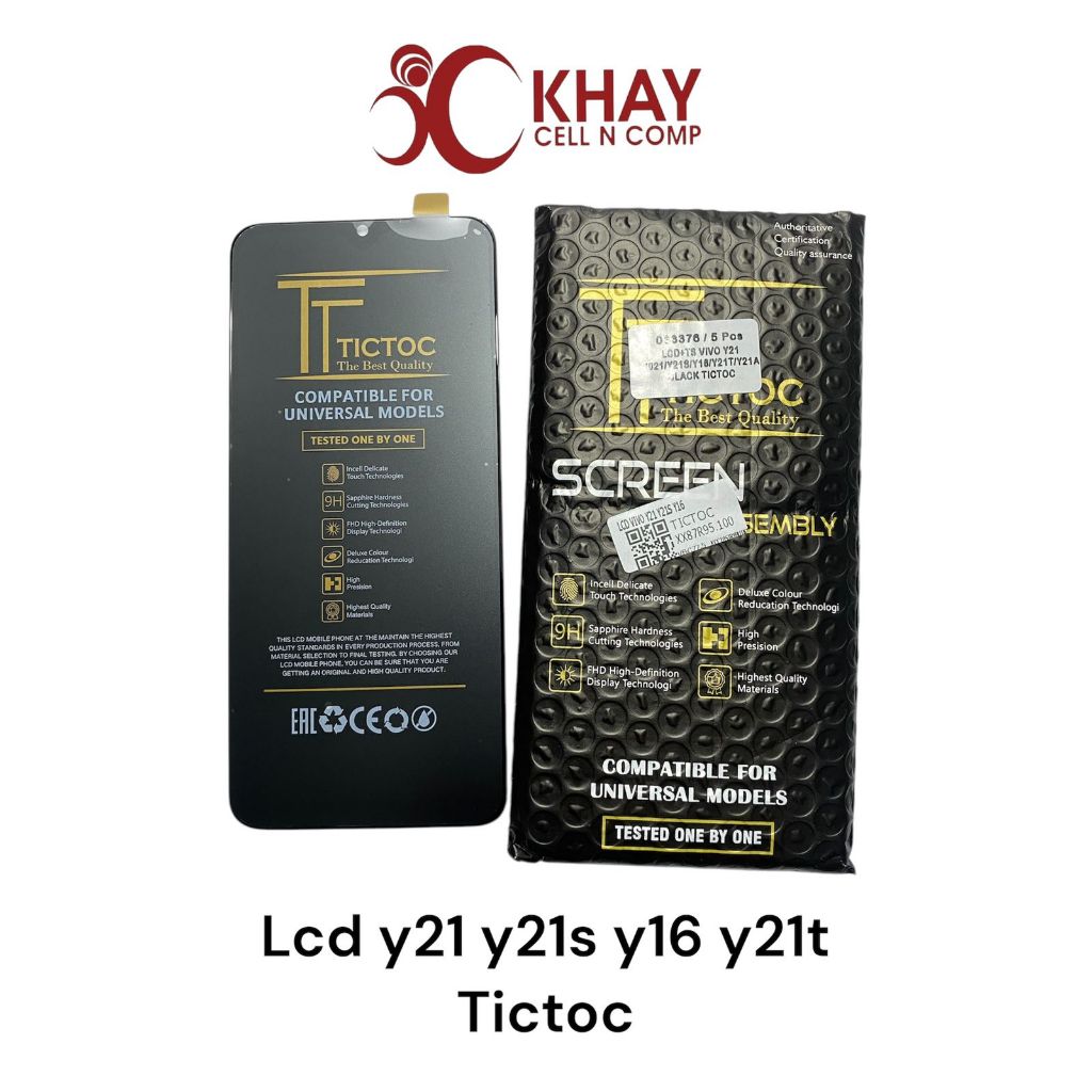 Lcd Vivo Y21 / Y21 2021 / Y21S Fullset+Touchscreen Hp 100% Kompatible < COD > Bisa Bayar Di Tempat O