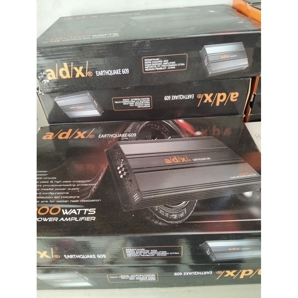 POWER AUDIO MOBIL 4CH MERK ADX