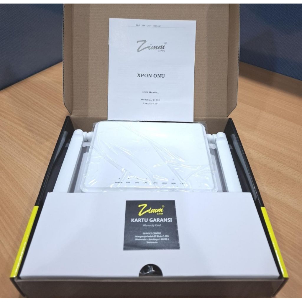 XPON ONU ZIMMLINK ZL2113X
