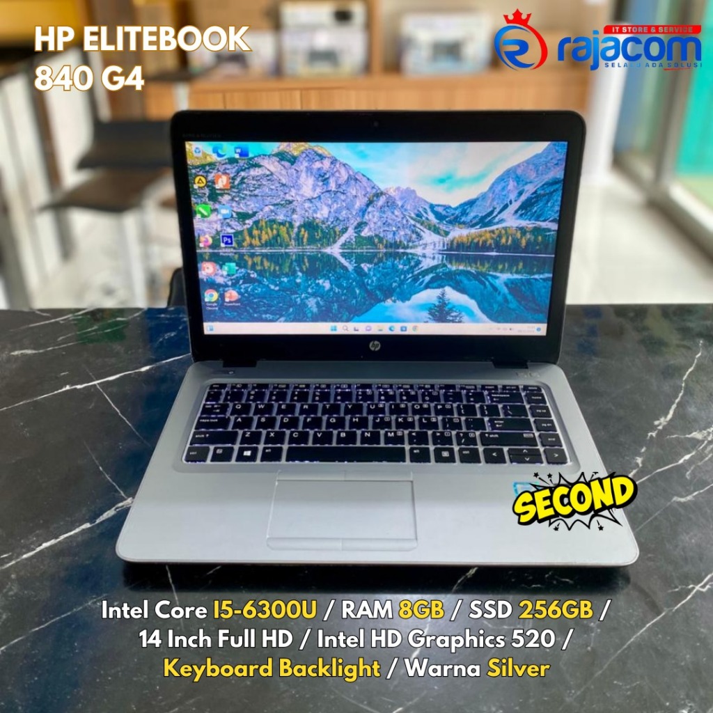 HP Elitebook 820 G4 Intel Core i5 gen 7 RAM 8gb SSD 128gb 13.3 inch