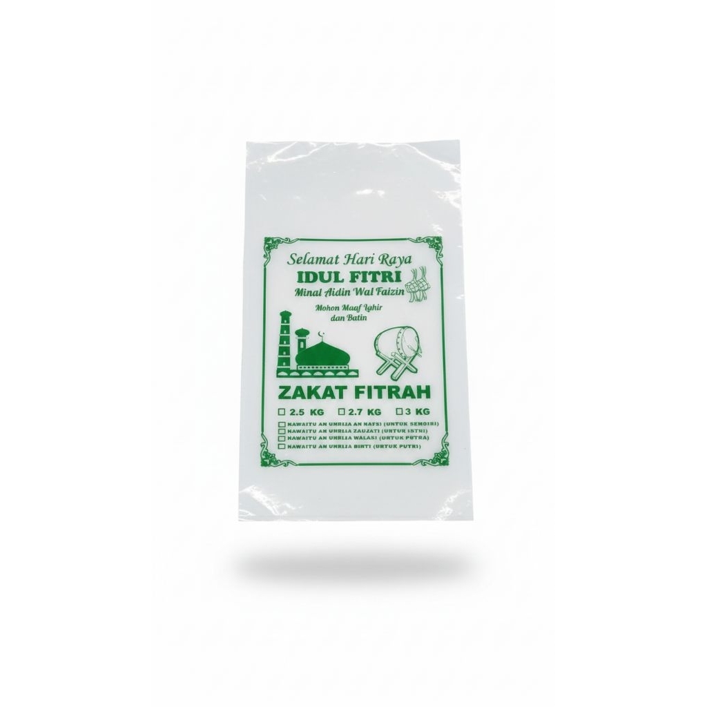 Plastik Zakat Fitrah
