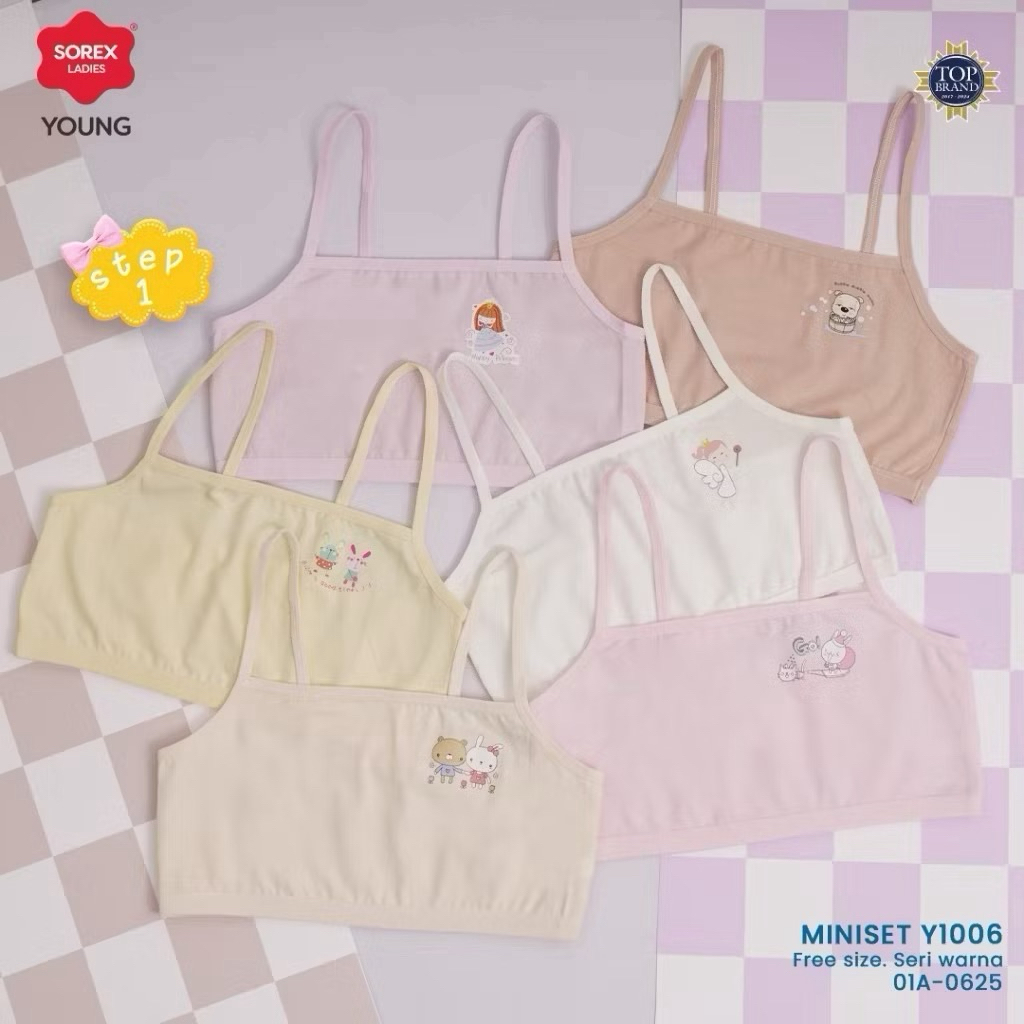 3PCS MINISET ABG STEP 1 SOREX | MINISET TANPA BUSA