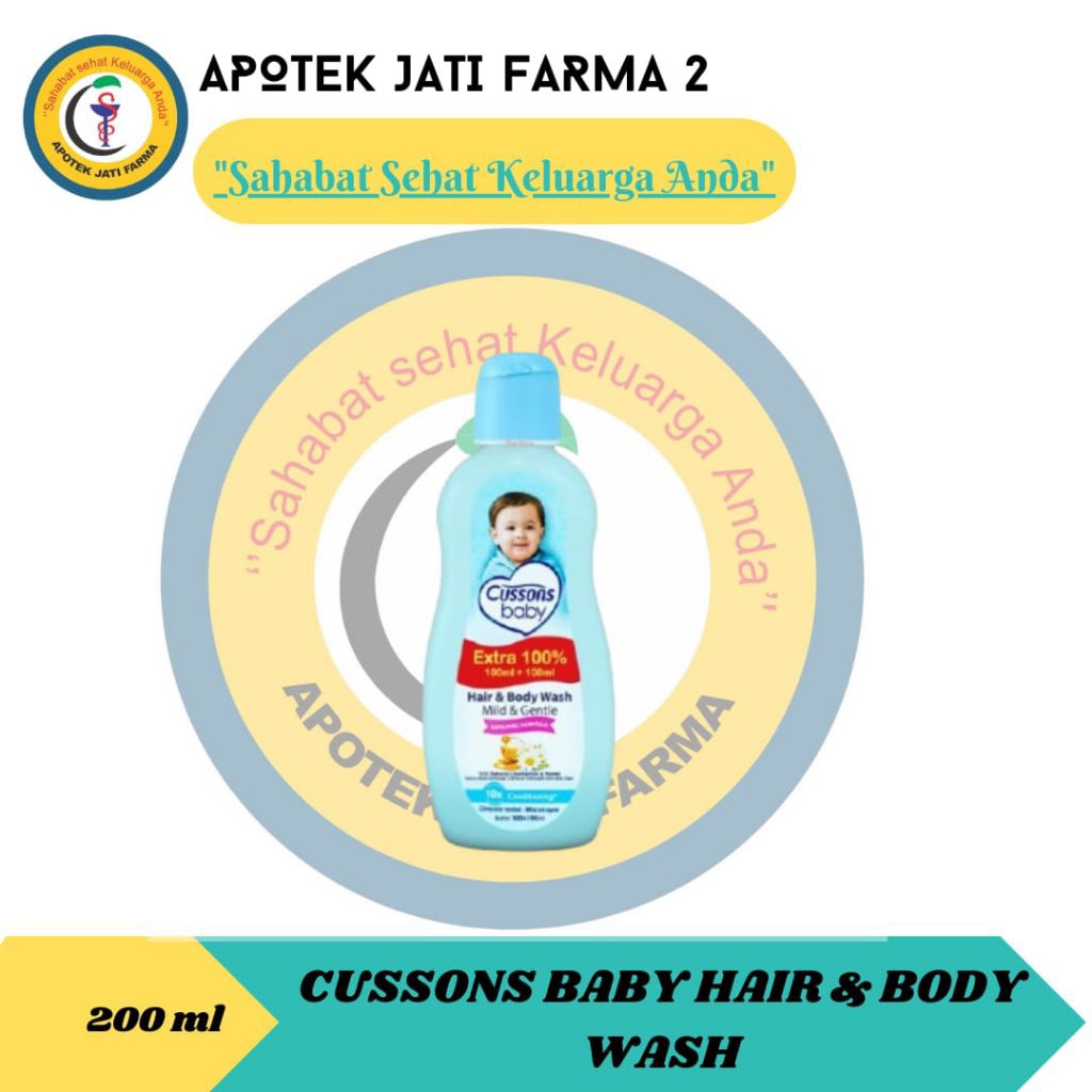 CUSSONS BABY HAIR & BODY WASH