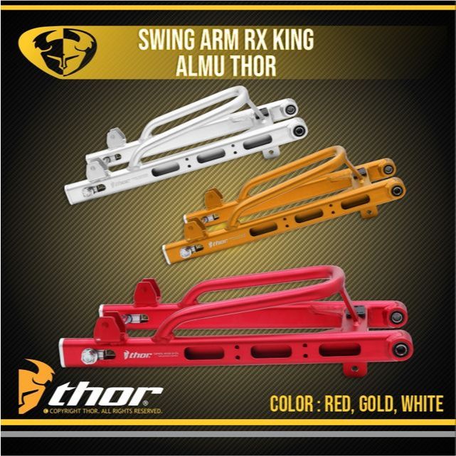 Swing Arm RX King Lengan Ayun Alumunium CNC THOR Indonesia