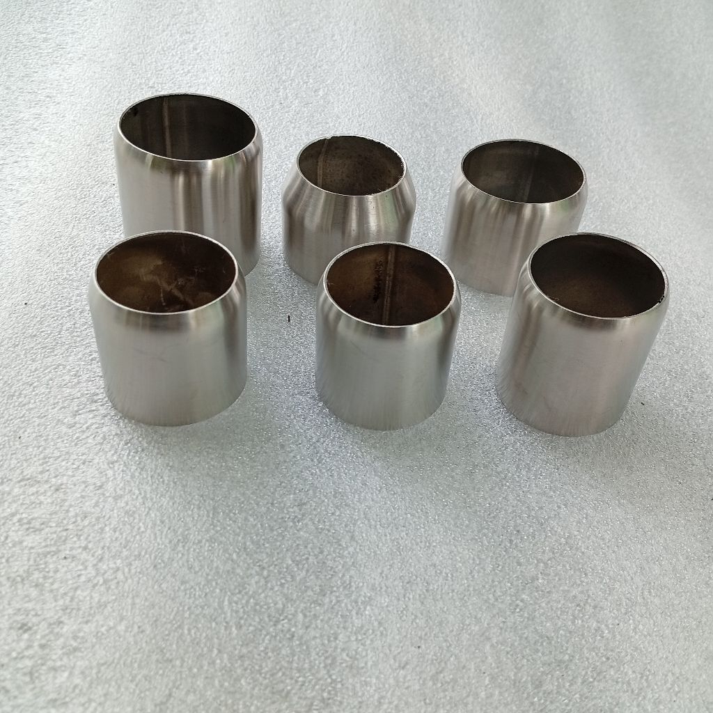 Slip on pipa Sambungan knalpot inlet 38 ke 50mm,45 ke 50mm