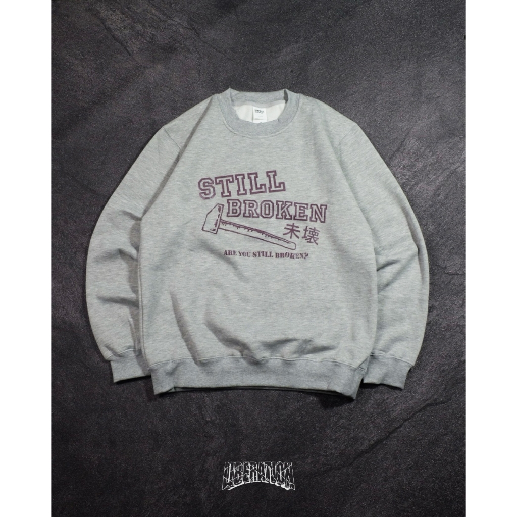 CREWNECK STILL BROKEN - JUDGE RIP OFF | OFFICIAL BAND MERCH