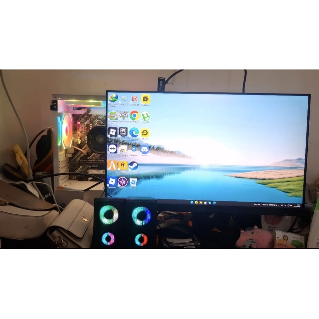 Monitor AOC 24 Inch 180hz bekas