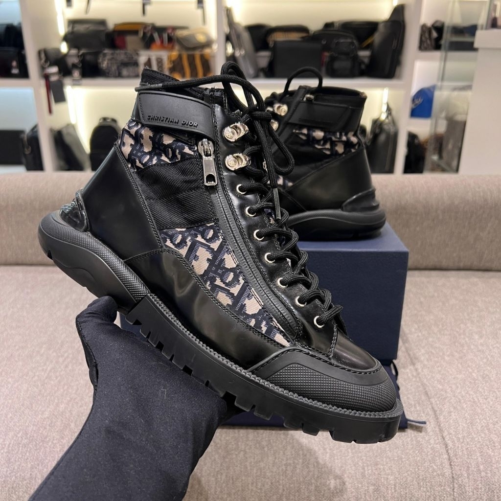 Dior Oblique High Sneakers
