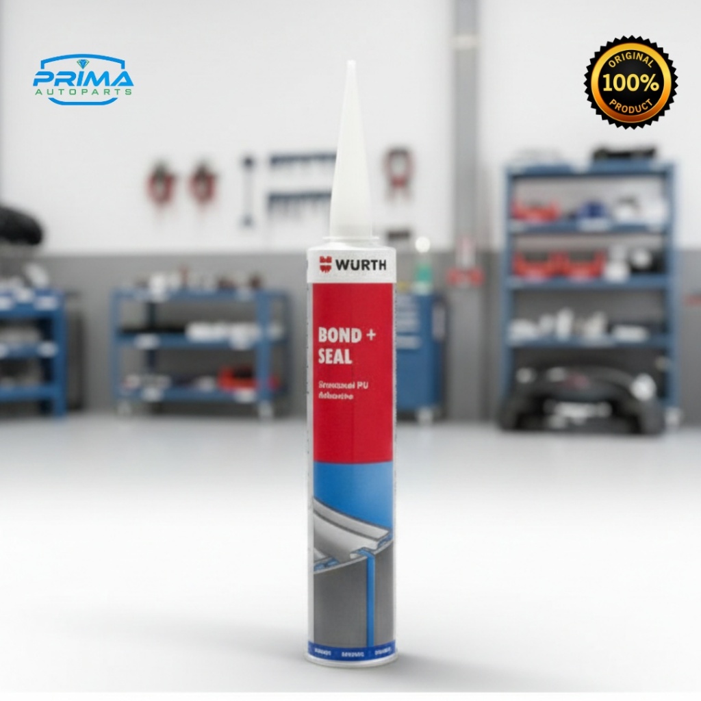 BOND SEAL LEM KACA WURTH 300 ML HITAM - ORI WURTH