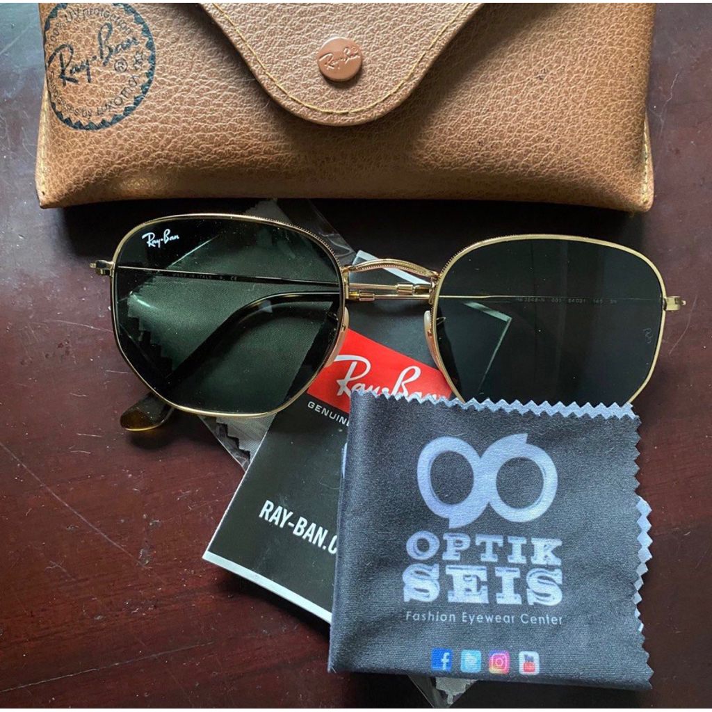 sunglasses kacamata hitam RAYBAN Hexagonal