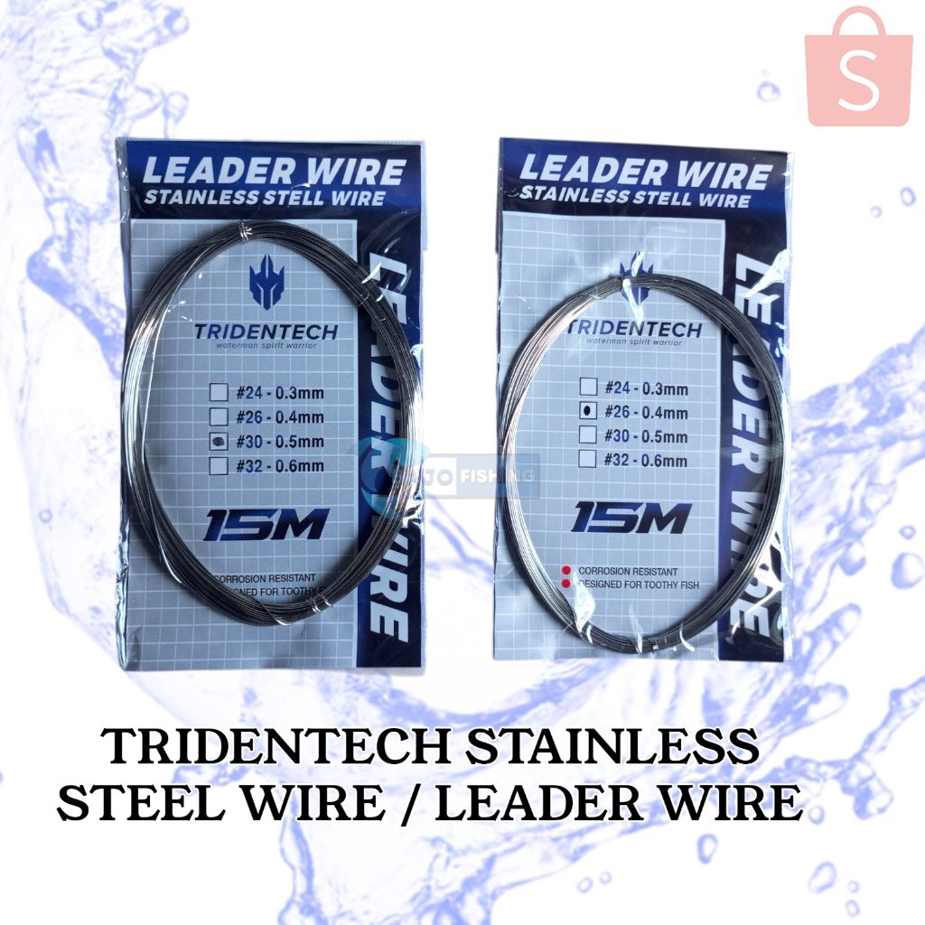Kawat Pancing Neklin Leader Wire TRIDENTECH