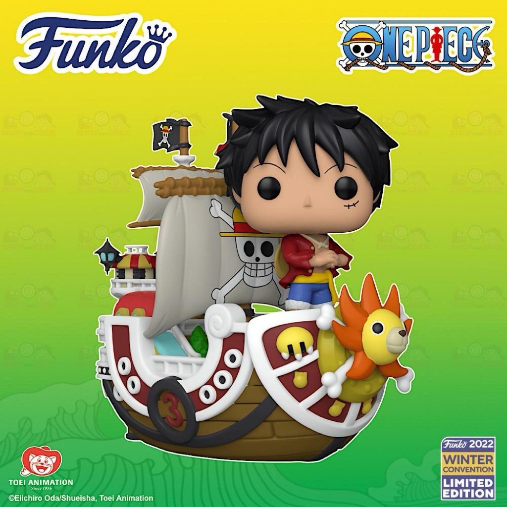(PRE ORDER) Funko POP Rides - One Piece - Luffy with Thousand Sunny #114