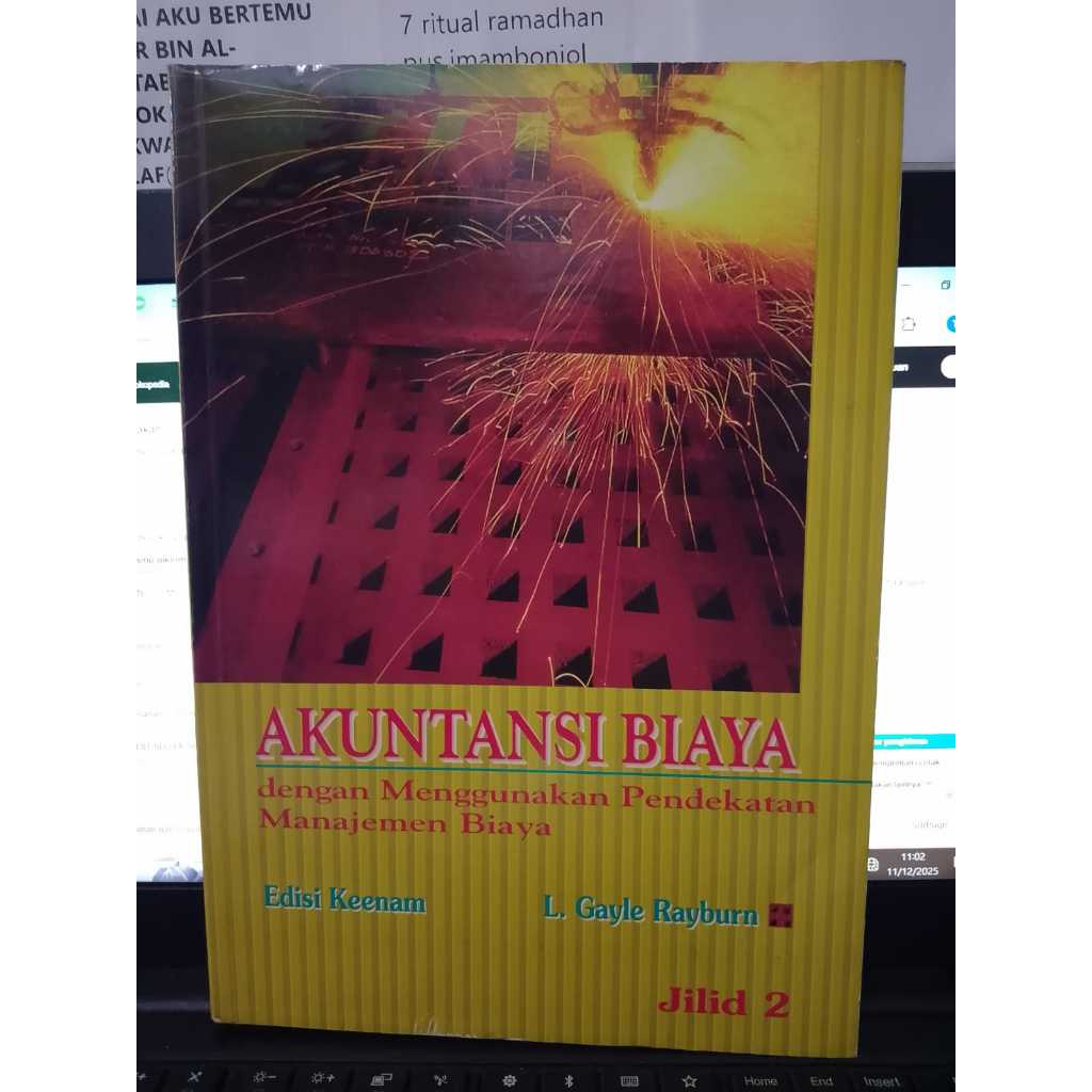 ORIGINAL AKUNTANSI BIAYA EDS 6 JLD 2 - L. GAYLE RAYBURN - ERLANGGA
