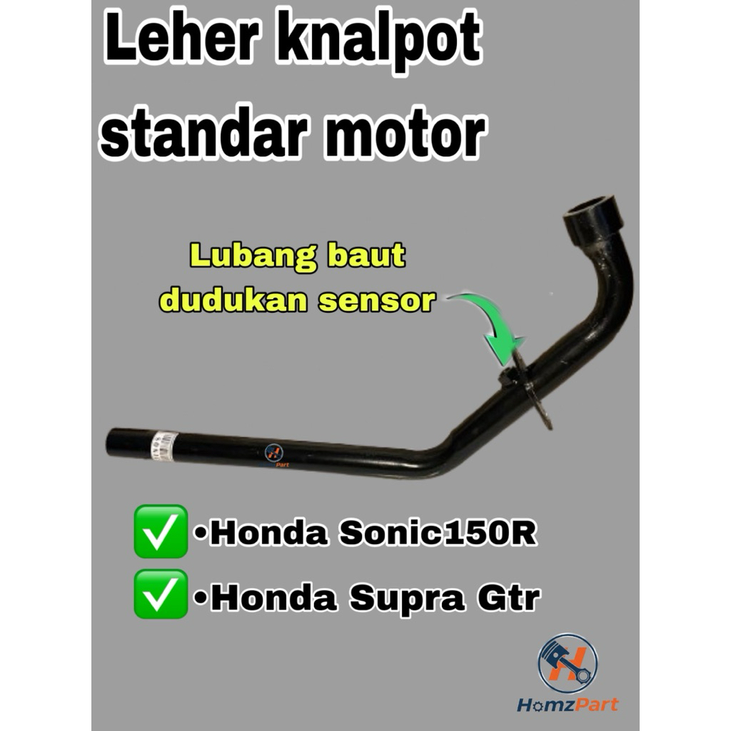 Leher Knalpot Sonic 150r Leher Knalpot Supra Gtr 150 Leher Knalpot Standar Sonic 150r Supra Gtr Samb