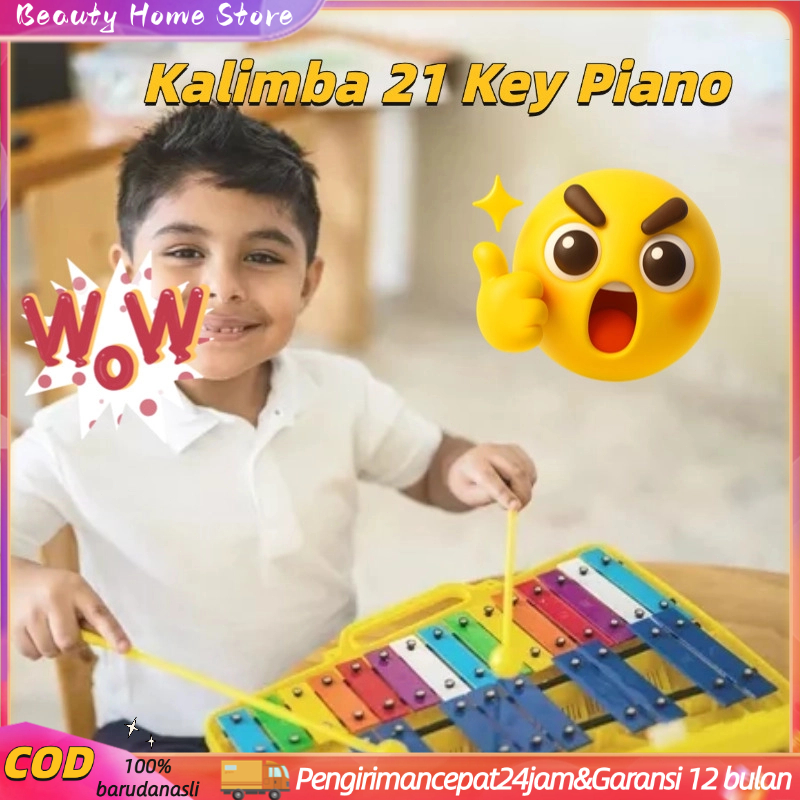 25Notes Glockenspiel Xylophone Hand Knock Xylophone Percussion Rhythm Musical Untuk Bayi Anak Childr