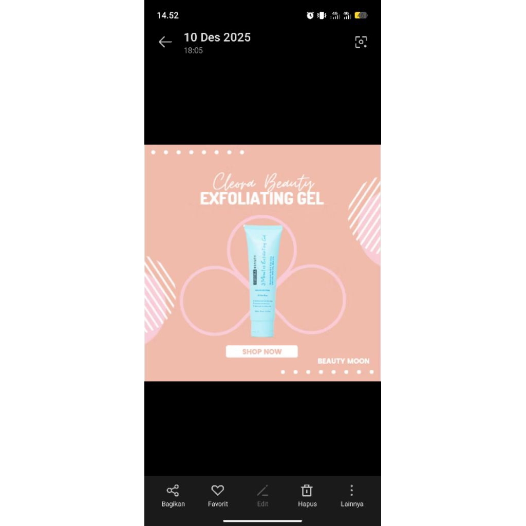 PL EKSFOLIASI gel CLEORA