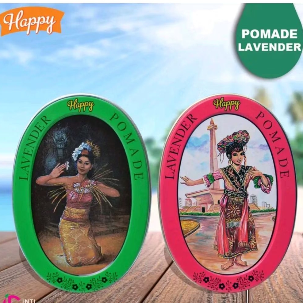 Happy Lavender Pomade  - Minyak Rambut Lavender 60gr