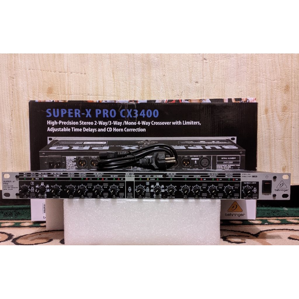 BEHRINGER Crossover CX3400 CX 3400 Crosover