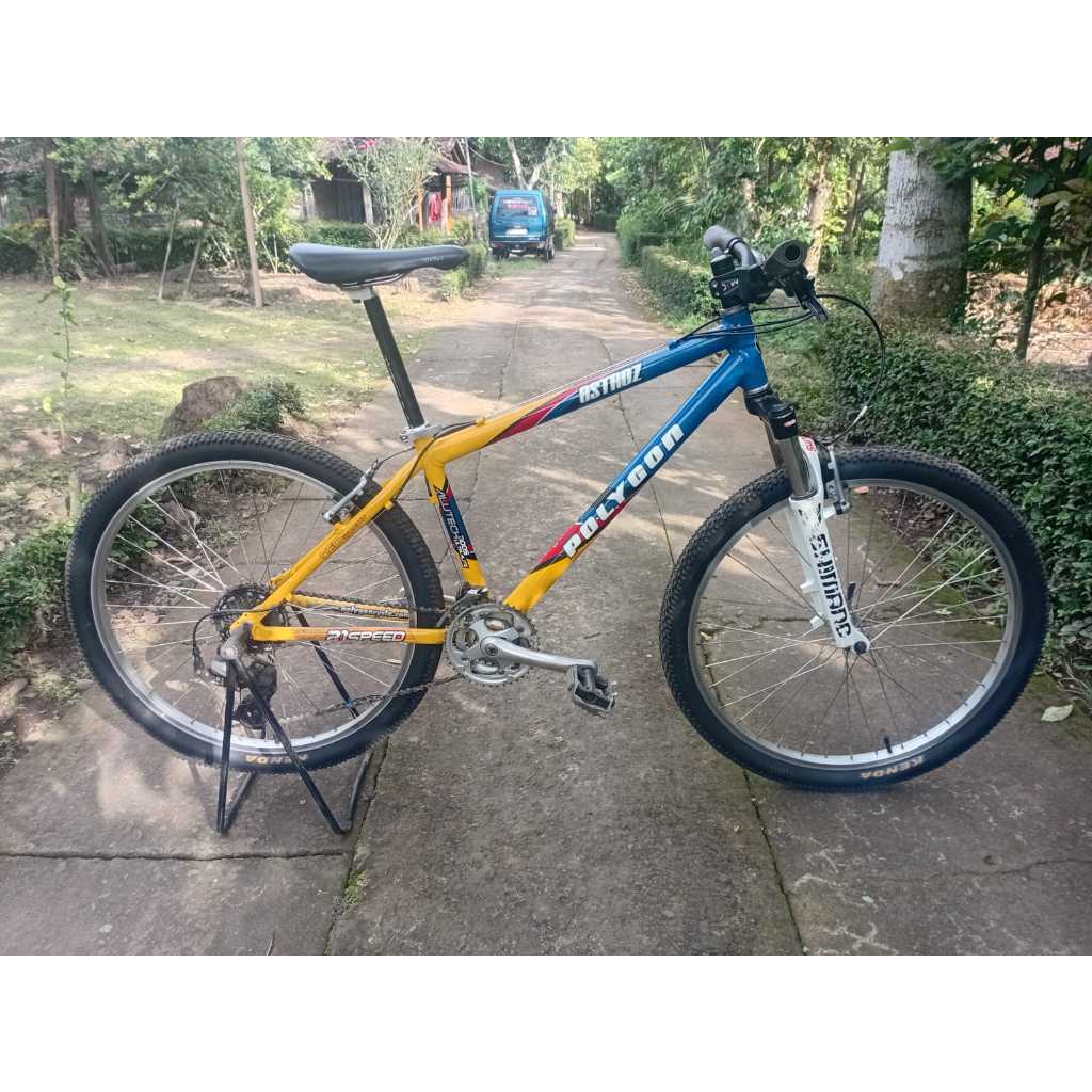 Polygon Astroz Lawas Jadul Vintage Klasik Sepeda MTB 26 Commuter Balap Road Bike