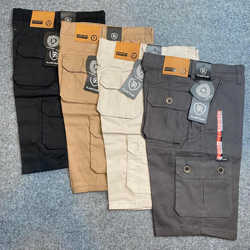 CELANA PENDEK CARGO // CELANA TWIIL PENDEK // CELANA CARGO DEWASA // Celana pendek ukuran 28-34 COD