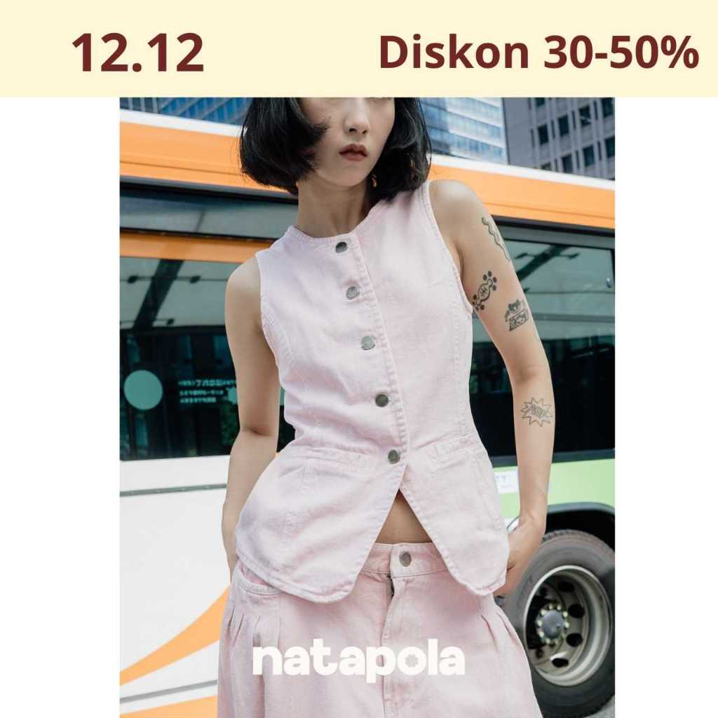 Pola Fiona Vest - Elma Vest - Top Wanita - Rompi Wanita - Vest Outer - Atasan Wanita