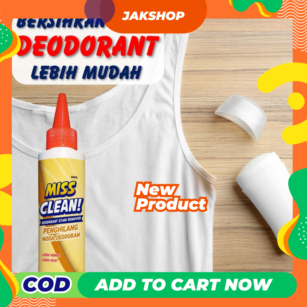MISS CLEAN  PENGHILANG NODA DEODORAN