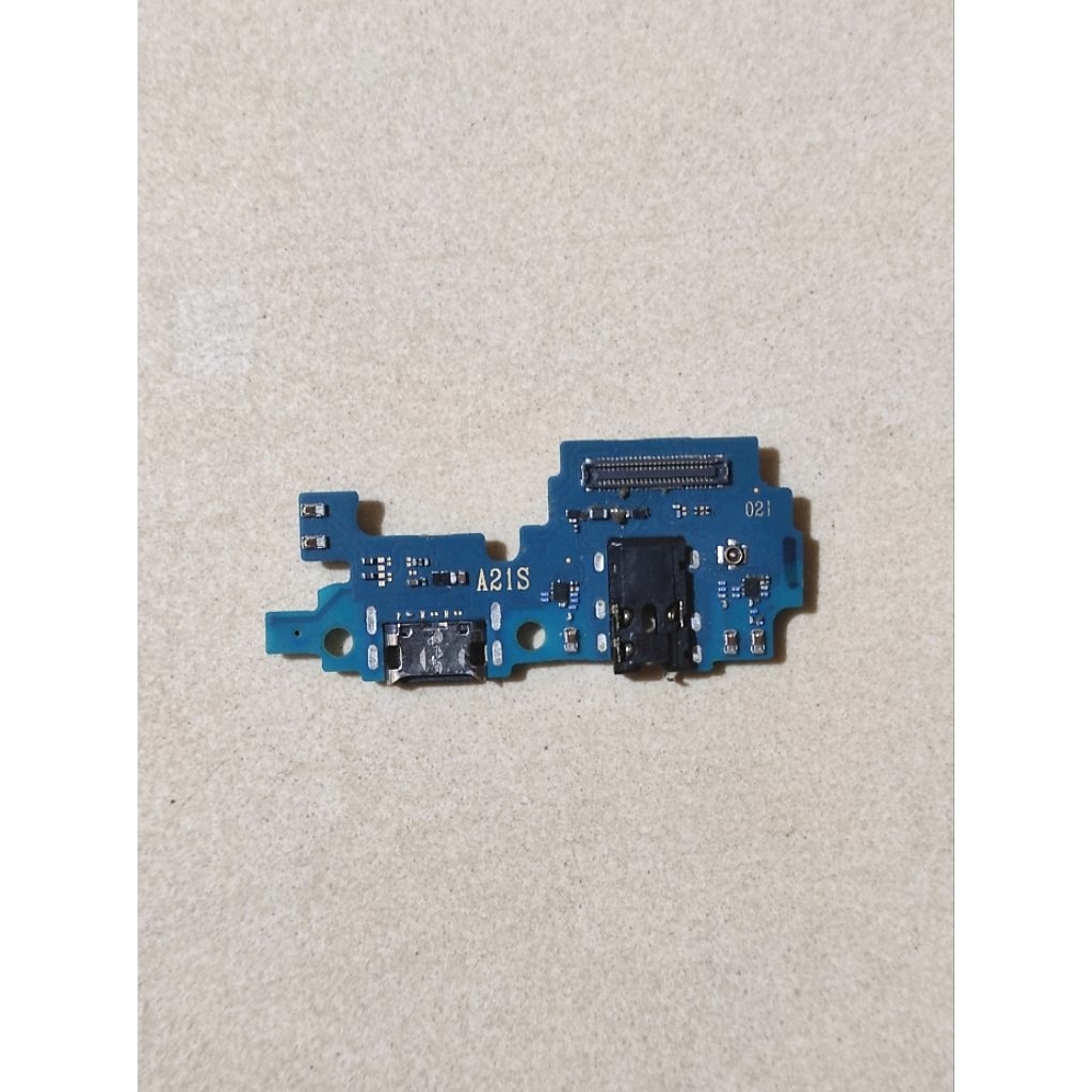 Papan cas Konektor charger Samsung A21S Ori Copotan